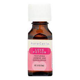 Aura Cacia - Essential Solutions Oil Love Potion - 5 Fl Oz