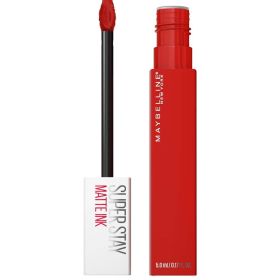 Maybelline Super Stay Matte Ink Liquid Lipstick, Lip Makeup, Innovator, 0.17 fl. oz.