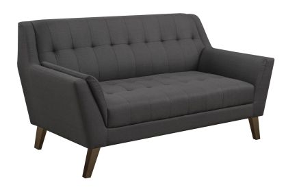 Wallace & Bay Browning Gray Loveseat