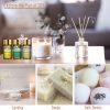 PHATOIL 12pcs Gift Box Pure Essential Oils for Humidifiers Diffuser Massage Spa Lavender Lemongrass Rose Lemon Geranium Tea tree